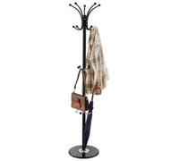 VEVOR Portemanteau sur Pied Portant Vêtements Métal Base Marbre Porte-parapluie