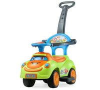 VEVOR Porteur Auto Enfants 19 à 36 Mois, Voiture à Pousser pour Tout-Petits, Charge 25 kg, avec Garde-Corps, Poignée, Rangement sous Siège, Développement Musculaire et Équilibre, pour Garçons, Filles