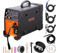 VEVOR Poste à Souder MIG-250 Poste à Souder MIG MMA LIFT TIG 250 A Poste de Soudage Portable Soudeuse Inverseur à Fil Fourré Machine à Souder 3 en 1 Équipement pour Soudage Acier au Carbone Fer Acier Inox