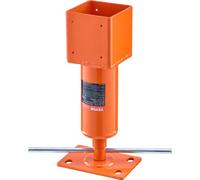 VEVOR Cric à Vis pour Poteau 101,6x101,6 mm, Support de Levage à Poutre Réglable, Plage Hauteur 33,53-47,5 cm, Capacité de Charge 11203,73 kg, Vérin Poteau pour Nivellement Temporaire Plancher Maison