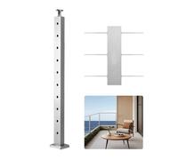 VEVOR Poteau de Garde-corps Câble 91,4x2,5x5 cm Argent 1JZLGZXYS914I4BDB001V0