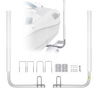 VEVOR Poteau de remorque en forme de L 1,1 m Remorque de bateau Guide de support de manivelle Guide de bateau, 30 cm Largeur réglable Boat Trailer Guide-on, Pièces de rechange et accessoires pour bate