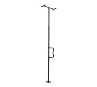 VEVOR Poteau de Sécurité Sol Plafond 136 kg pour Plafonds 2140-3050 mm Noir