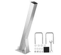 VEVOR Poteau de Support de Treuil Remorque Bateau 76 x 76 x 863 mm Boulons en U