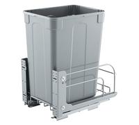 VEVOR Poubelle Coulissante sous Évier et sous Plan 33 L, Collecteur de Déchets avec Système Coulissant en Métal à Fermeture Douce, Système de Tri Sélectif Placard Meuble Bas, Cuisine Restaurant Bar