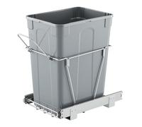 VEVOR Poubelle Coulissante sous Évier et sous Plan avec Grande Capacité de 33 L, Collecteur de Déchets de Cuisine avec Poignée, Système de Tri Sélectif pour Placard Meuble Bas, Restaurant, Bar