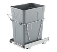 VEVOR Poubelle Coulissante sous Évier et sous Plan avec Grande Capacité de 33 L, Collecteur de Déchets de Cuisine avec Poignée, Système de Tri Sélectif pour Placard Meuble Bas, Restaurant, Bar