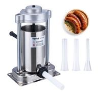 VEVOR Poussoir à Saucisses Manuel 2 L Machine à Saucisson Verticale en Inox 304