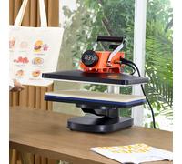 VEVOR Presse à Chaud 30,5x38 cm 5-en-1 Transfert par Sublimation pour T-shirt