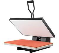 VEVOR Presse à Chaud 40 x 60 cm, Machine de Sublimation Textile 1700 W Chauffage Rapide, Presse à Chaleur Transfert par Sublimation, Numérique et Industrielle, pour T-shirts/Sacs/Oreillers, Noir