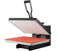VEVOR Presse à Chaud 406x510 mm, Machine de Sublimation Textile 1700 W Chauffage Rapide, Presse à Chaleur Transfert par Sublimation, Numérique et Industrielle, pour T-shirts/Sacs/Oreillers, Noir
