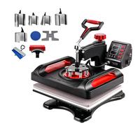 VEVOR Presse à Chaud Machine de Transfert par Sublimation pour T-shirts 29x38 cm