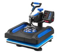 VEVOR Presse à Chaud Pivotante Machine de Transfert par Sublimation pour T-shirt