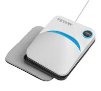 VEVOR Presse à Chaud Portable Plaque Chauffante de 30x25 cm, Machine de Sublimation Textile avec Revêtement en PTFE, Presse à Chaleur Transfert par Sublimation, pour T-shirts/Sacs/Oreillers