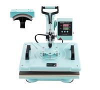 VEVOR Machine de Sublimation Textile, Vert, 30x38 cm
