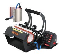 VEVOR Presse à Chaud pour Tasse 560 W Machine de Sublimation Impression de Tasse, Presse à Chaud Numérique Grand Plateau avec Minuterie Sensible pour Transférer Images sur Mugs Tasses Gobelets DIY