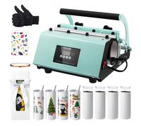 VEVOR Presse à Chaud pour Tasses Ensemble de Presse de Sublimation 8 Gobelets