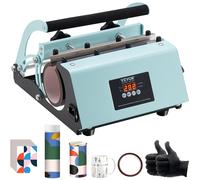 VEVOR Presse à Chaud pour Tasses Mugs Machine de Sublimation 32,5-89 cL Vert