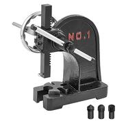 VEVOR Presse à Crémaillère Manuelle de 1 tonne avec Volant, Hauteur Maximale de 15 cm, Presse à Arbre Manuelle Robuste en Fonte, Presse Manuelle de Précision pour Estampage, Pliage, Étirement, Formage