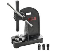 VEVOR Arbor Press 3 tonnes Presse de bureau manuelle Levier Roulements montables en fonte