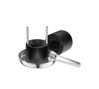 VEVOR Presse à glaçons sphériques 60 mm en aluminium aéronautique, bac, tapis, pince