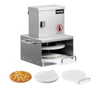VEVOR Presse à pâtes machine à pizza électrique plaque 15 cm en acier inoxydable