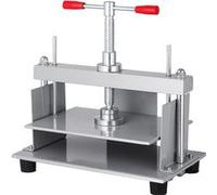VEVOR Presse à reliure manuelle 305x220mm format A4, cadre acier 10cm, pour fabrication papier, bureau.