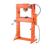 VEVOR Presse d'Atelier 50 T, Presse Hydraulique et Pneumatique à Cadre en H, avec Plaque de Pressage, Support Triangulaire et Soupape de Décharge, Réglable, Adaptée au Pliage Redressage Emboutissage