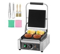 VEVOR Presse Panini Sandwich Commerciale Gril Électrique Surface 22,5 x 23 cm