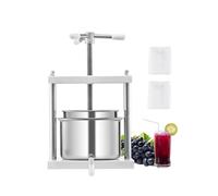 VEVOR Pressoir à Fruits Manuel pour la Fabrication du Vin 5L en Inox Cuisine
