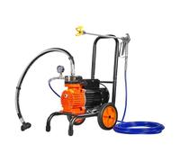 VEVOR Pulvérisateur sans Air sur Roulettes Pistolet de Peinture à Membrane 900 W