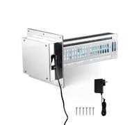 VEVOR Purificateur d'Air Conduit CVC Maison 24 W 254 nm Filtration au Carbone