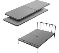 VEVOR Queen Size Bunkie Board Lattes de planche de lit (2010 x 1480 x 38 mm) avec tissu Oxford 200D, surmatelas en bois pour lit Queensize, support facile à monter sous le matelas, 4 pcs.