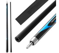 VEVOR Queue de billard, 1 pièce, 1473,2 mm, 554 g, canne de billard avec manche en fibre de carbone et en érable, bâtons de billard pour joueurs débutants, pour bar, salle de jeux à domicile, bureau