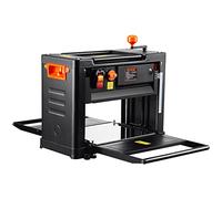 VEVOR Raboteuse à Bois Deux Vitesses Raboteuse Stationnaire 30,1x33 cm Rabot d'Épaisseur Automatique Électrique Trois Lames 15 A 2000 W 23500 tr/min Faible Bruit pour Matériaux en Bois Dur et Tendre