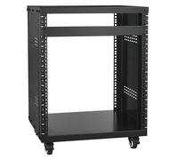 VEVOR Rack AV 12U 226,8 kg Support de Studio d'Enregistrement Stéréo Réseau