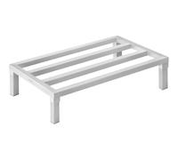 VEVOR Rack de Calage Aluminium, 91,4x50,8x20,3 cm, Support de Stockage Commercial, Capacité de Charge 817,2 kg, Entièrement Soudé, pour Rangement Aliments au Sol, dans Restaurants, Cuisines, Garages