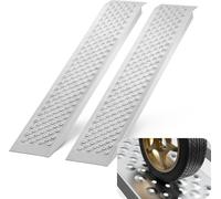 VEVOR Rampe d'accès, rampe de chargement, rampe voiture 680 kg, rail de chargement extra large, rampe de chargement voiture 2160 x 1375 mm, 2 pcs. Rampes, pour moto, remorque, ATV, UTV, tracteur de ja
