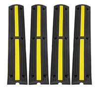 VEVOR Rampe de protection câbles 100×15×3,1 cm 4 pièces 1 canal 3×2 cm capacité de charge 8 164 kg