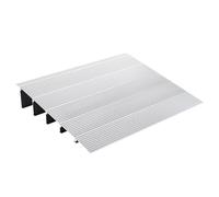 VEVOR Rampe de Seuil Hauteur 12,7 cm Rampe de Portes pour Fauteuil Roulant Capacité de Charge 362,8 kg en Aluminium Rampe Modulaire Réglable pour Fauteuils Roulants, Scooters, Fauteuils Électriques