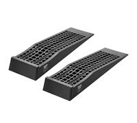 VEVOR Rampe de Voiture, 2 PCs, Rampe d'accès Portable à Profil Bas pour Voiture, capacité de 9072 kg, Hauteur de Levage de 65 mm, pour vidange, Inspection et réparation de véhicule à châssis Bas