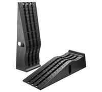 VEVOR Rampe de voiture, 2 PCs, rampe d'accès portable à profil haut pour voiture, capacité de 5897 kg, hauteur de levage de 155 mm, pour vidange, inspection et réparation de camions et SUV, noir