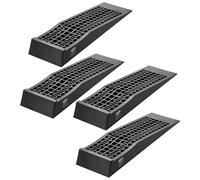 VEVOR Rampe de Voiture, 4 PCs, Rampe d'accès Portable à Profil Bas pour Voiture, capacité de 9072 kg, Hauteur de Levage de 65 mm, pour vidange, Inspection et réparation de véhicule à châssis Bas