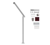 VEVOR Rampe d'escalier Main courante pour extérieur Porche 80 cm Acier inoxydable