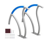 VEVOR Rampe Piscine, 1395x810 mm, Main Courante Piscine Acier Inoxydable avec Plaque de Base, 2PCS Barre d'Appui Sécurité Antirouille, Accessoires, pour Piscines, Intérieur, Extérieur, Terrasses, Spas