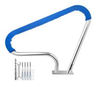 VEVOR Rampe Piscine Inox Barre d'Appui Rail avec Housse Poignée 98,9x81,3 cm