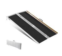 VEVOR Rampe pour fauteuil roulant pliante portative 152,4 cm aluminium antidérapant 363 kg