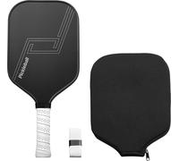 VEVOR Raquette de pickleball pro en fibre de carbone T700 pour adultes noir