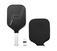 VEVOR Raquette de pickleball pro en fibre de carbone T700 pour adultes noir