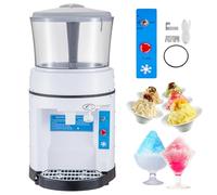 VEVOR Rasoir à glace commercial, machine à cône de neige de 1000 lbs/h avec trémie de 18 livres, rasoir électrique de table de 350 W avec lame en acier inoxydable, parfait